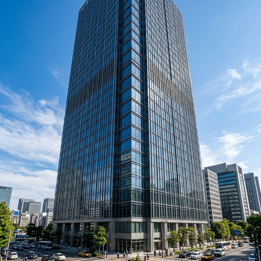 Crisp Building Facade Background Slideshow
